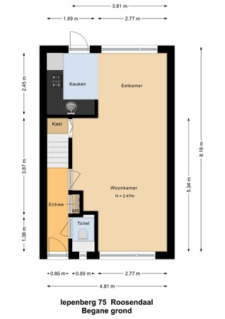 Medium property photo - Iepenberg 75, 4708 JB Roosendaal
